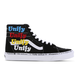 Men Shoes - Vans Sk8 Hi Unify - Black-White-Multi
