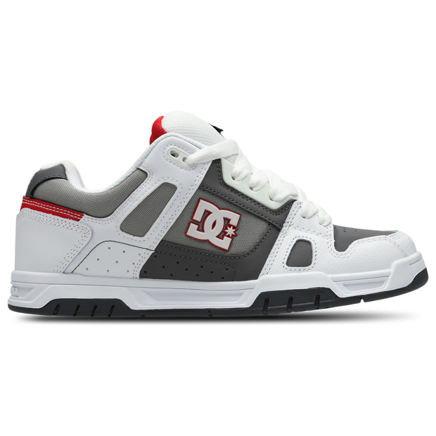 dc shoes stag herren schuhe - weiß - größe: 43 - leder - foot locker