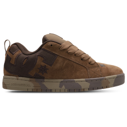Men Shoes - DC Shoes Court Graffik - Brown-Brown