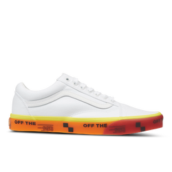 Men Shoes - Vans Old Skool - White-Purple-Yellow