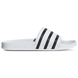 Homme Tongues et Sandales - adidas Adilette Slide - White-Black-White