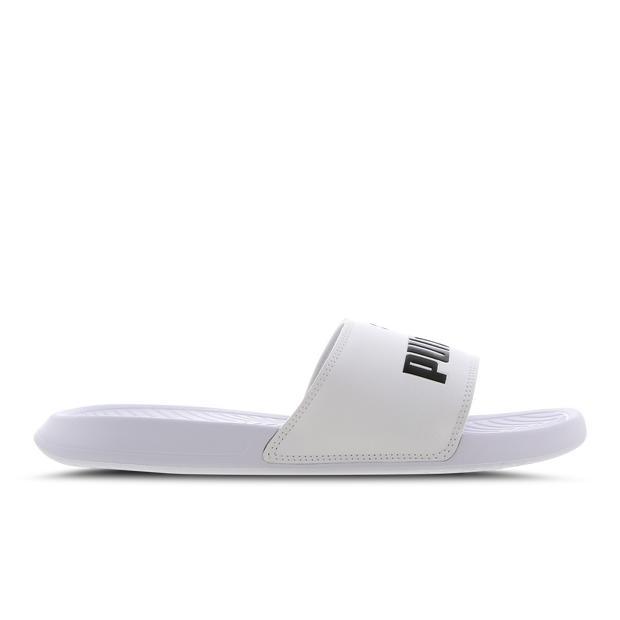 PUMA Popcat Slide 'White Black' Black/White Beach & Pool Slides/Slippers 360265-12 - 360265-12