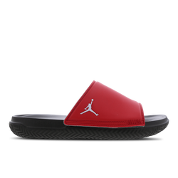 Men Flip-Flops and Sandals - Jordan Play Slide - Univ Red-Black-White