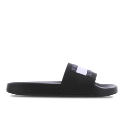 Men Shoes - Tommy Jeans Pool Slide - Black-Black