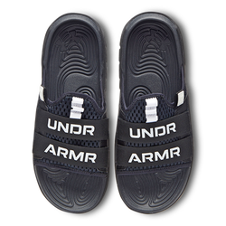 Men Flip-Flops and Sandals - Under Armour Alpha - Black-Black-Black