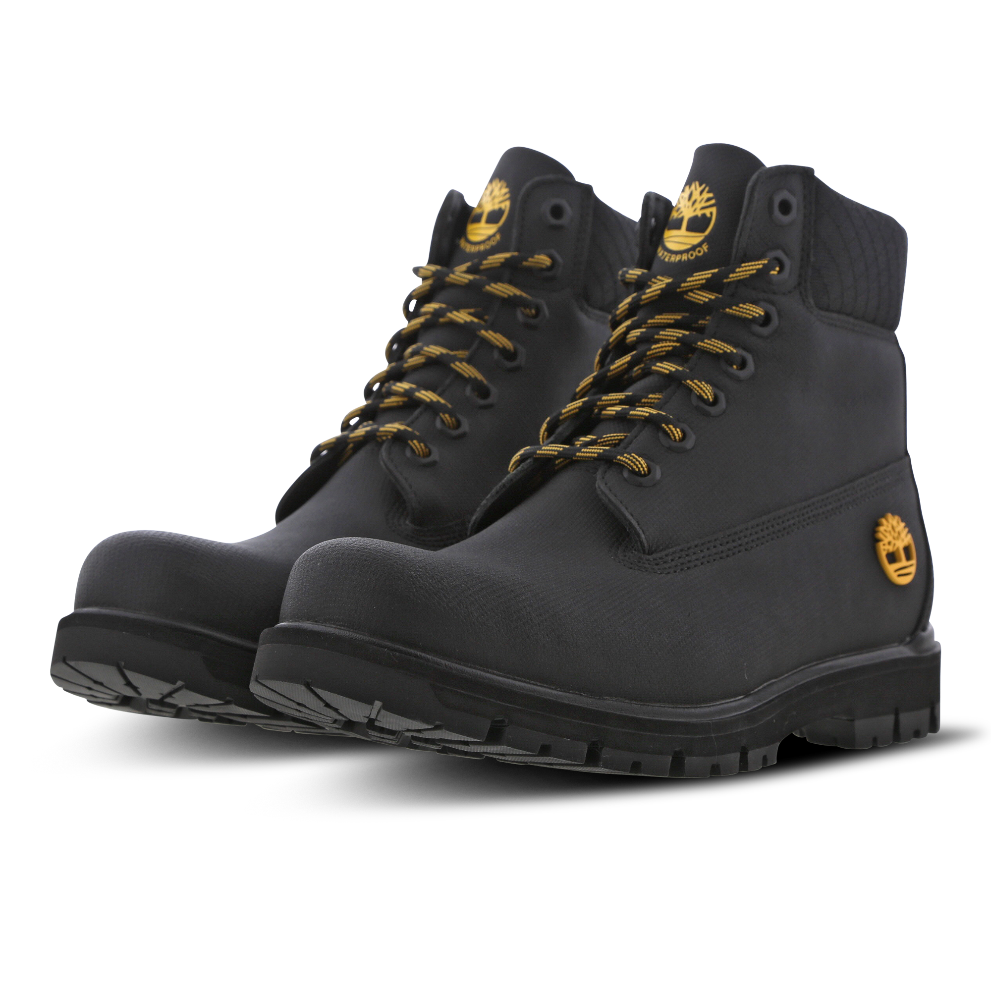 black 6 inch boots