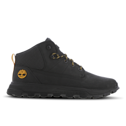 Men Boots - Timberland Tree Line Mid - Black-Yellow