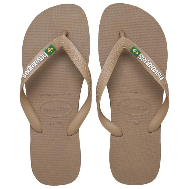 Image of Havaianas Brasil Logo male Infradito e sandali - Oro - Cuoio - Foot Locker035