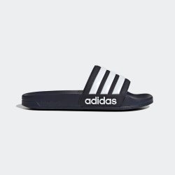 Homme Tongues et Sandales - adidas Adilette Shower Slides - Legend Ink-Cloud White-Legend Ink