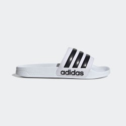 Homme Tongues et Sandales - adidas Adilette Shower Slides - Cloud White-Core Black-Cloud White