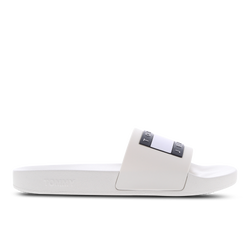 Homme Chaussures - Tommy Jeans Pool Slide - White-White