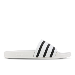 Herren Flip-Flops and Sandals - adidas Adilette Slide - White-Black-White