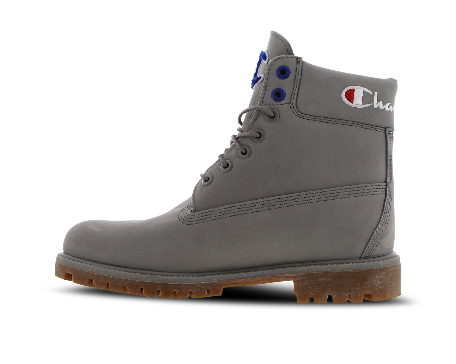 timberland x champion 6 boots grey