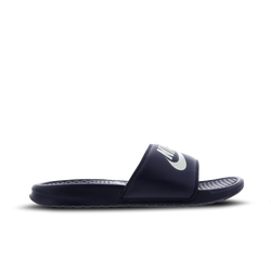 Men Flip-Flops and Sandals - Nike Benassi JDI - Navy-White-Navy