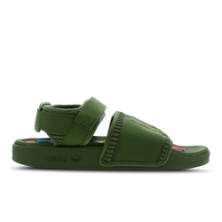Men Flip-Flops and Sandals - adidas Adilette HU 2.0 TBIITD - Green-Green-Green