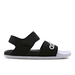 Heren Slippers en Sandalen - adidas Adilette - Black-White-Black