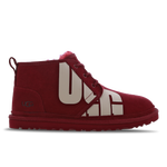 Rich Red-Rich Red- E- UGG M NEUMEL BROKEN LOGO FUR  RCH RD