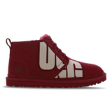 Rich Red-Rich Red - E- UGG M NEUMEL BROKEN LOGO FUR  RCH RD