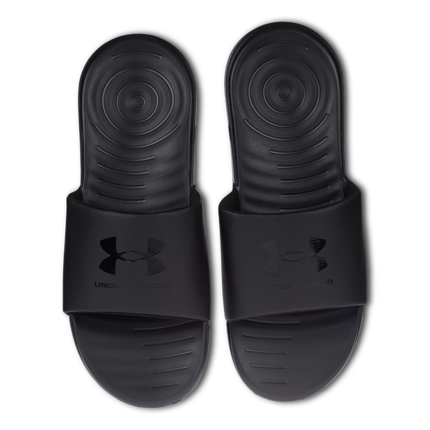 Under Armour Ansa SL - Men's Slides - Black / Black / Black - 3023761-003