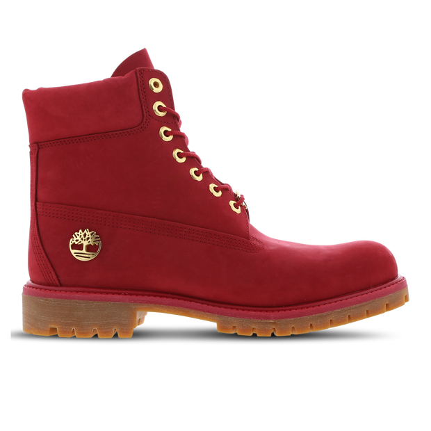 Peer Consulaat Negende Timberland 6 Inch Heren Schoenen Red Nubuck - Schoenen.nl