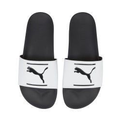 Men Flip-Flops and Sandals - Puma Leadcat Ftr Comfort - Puma White-Puma Black