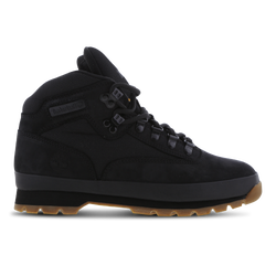 Men Shoes - Timberland Euro Hiker - Black Nubuck-Black Nubuck