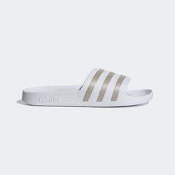 Women Flip-Flops and Sandals - adidas Adilette Aqua - Ftwr White-Platin