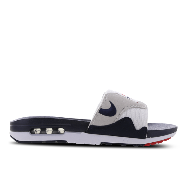Nike Air Max 1 Men's Slides - White - DH0295-104