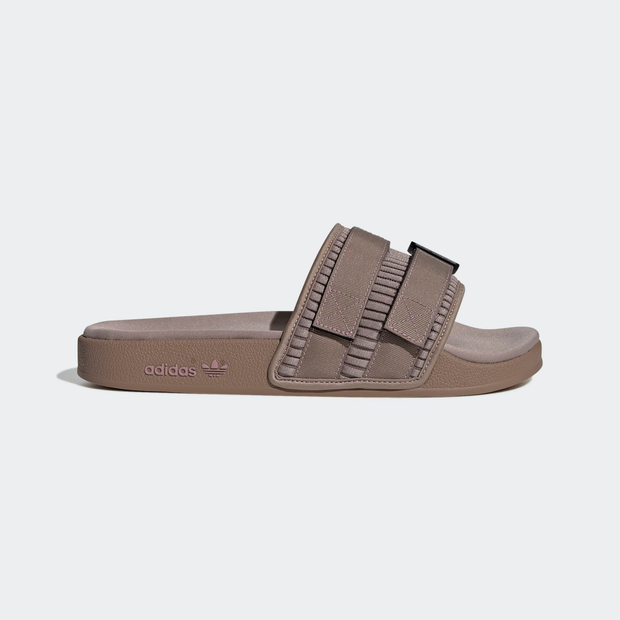 adidas Originals Brown Adilette 2.0 Pride Slides - HQ1196