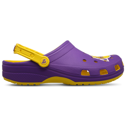 Men Flip-Flops and Sandals - Crocs NBA LA Lakers classic clog - Yellow-Purple