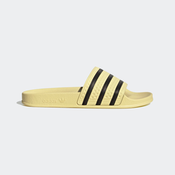 Men Flip-Flops and Sandals - adidas Adilette Slide - Almost Yellow-Core Black-Almost Yellow