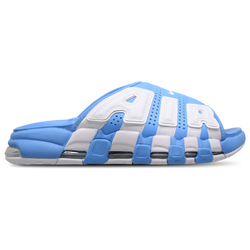 Hombre Sandalias y Flip-Flops - Nike Air More Uptempo Slide - Univ Blue-White-Univ Blue