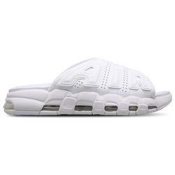 Heren Slippers en Sandalen - Nike Air More Uptempo Slide - White-White-T White