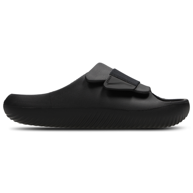 Image of Crocs Mellow Luxe Recovery Slide male Scarpe - Nero - Gomma - Foot Locker035