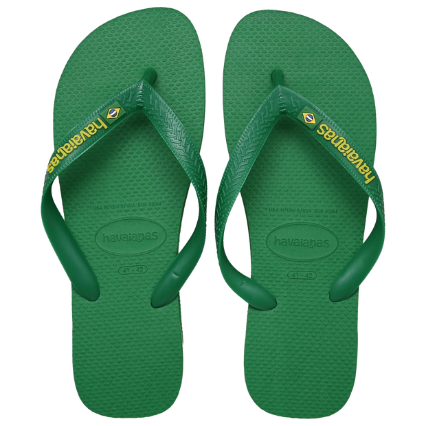 Image of Havaianas Brasil Logo male Infradito e sandali - Giallo - Cuoio - Foot Locker035