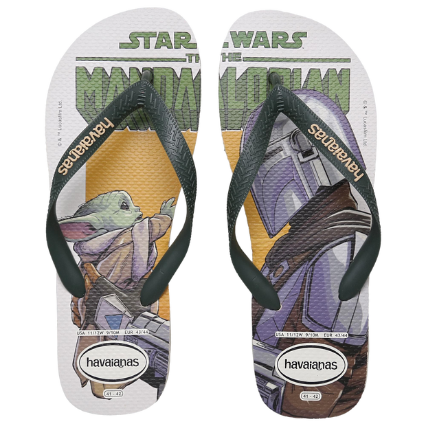 Havaianas Top Men Flip-Flops and Sandals - Beige - Size: 6/7 - Leather - Foot Locker