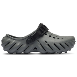 Homme Tongues et Sandales - Crocs Echo Clog - Grey-Black