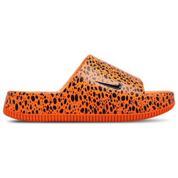 Homme Tongues et Sandales - Nike Calm Slide - Total Orange-Dk Obsidian