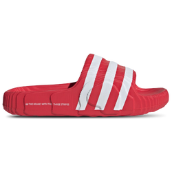 Homme Tongues et Sandales - adidas Adilette 22 Slide - Better Scarlet-Cloud White