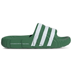 Homme Tongues et Sandales - adidas Adilette 22 Slide - Preloved Green-Cloud White