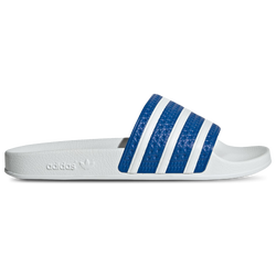 Homme Tongues et Sandales - adidas Adilette - Blue-Cloud White