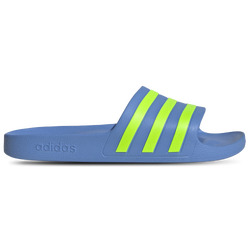 Herren Flip-Flops and Sandals - adidas Adilette Aqua - Blue Fusion-Lucid Lemon