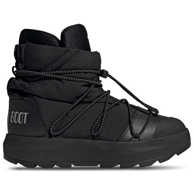 X Moon Boot Ace Mid Herren Stiefel - Schwarz - Größe 45 1/3 - Netz/Synthetik Black 45 1/3