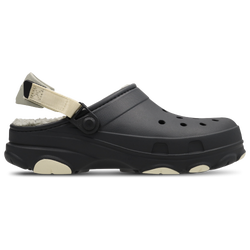 Men Flip-Flops and Sandals - Crocs All Terrain Lined Clog - Black-Black