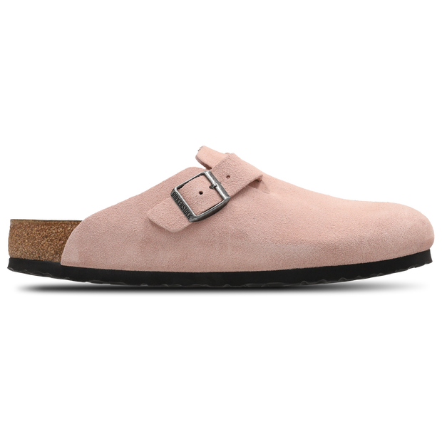 Birkenstock Boston Slippers en Sandalen Heren - Roze - Maat 42 - Nubuck