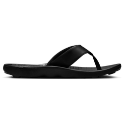 Uomo Flip-Flops and Sandals - Nike Marina Slides - Black-White
