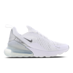 Mujer Zapatillas - Nike Air Max 270 - White-Mtlc Platinum-Pure Plati