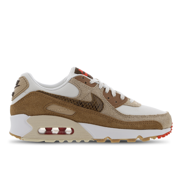 Nike Air Max 90 SE Pale Ivory Snakeskin Swoosh - DX9502-100
