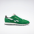 Reebok Classic Leather - Mujer Glen Green-Cloud White-Vector Red