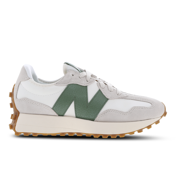 New Balance Unisex 327 in Beige/Green/vert Suede/Mesh - U327LX